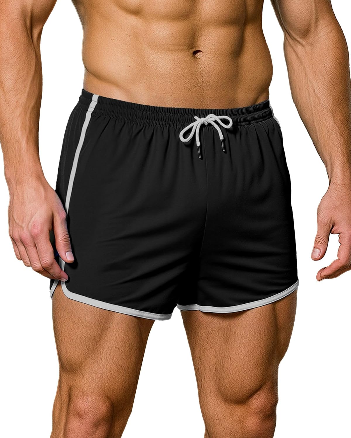 Mens Athletic Shorts Breathing Running Lightweight Workout Short