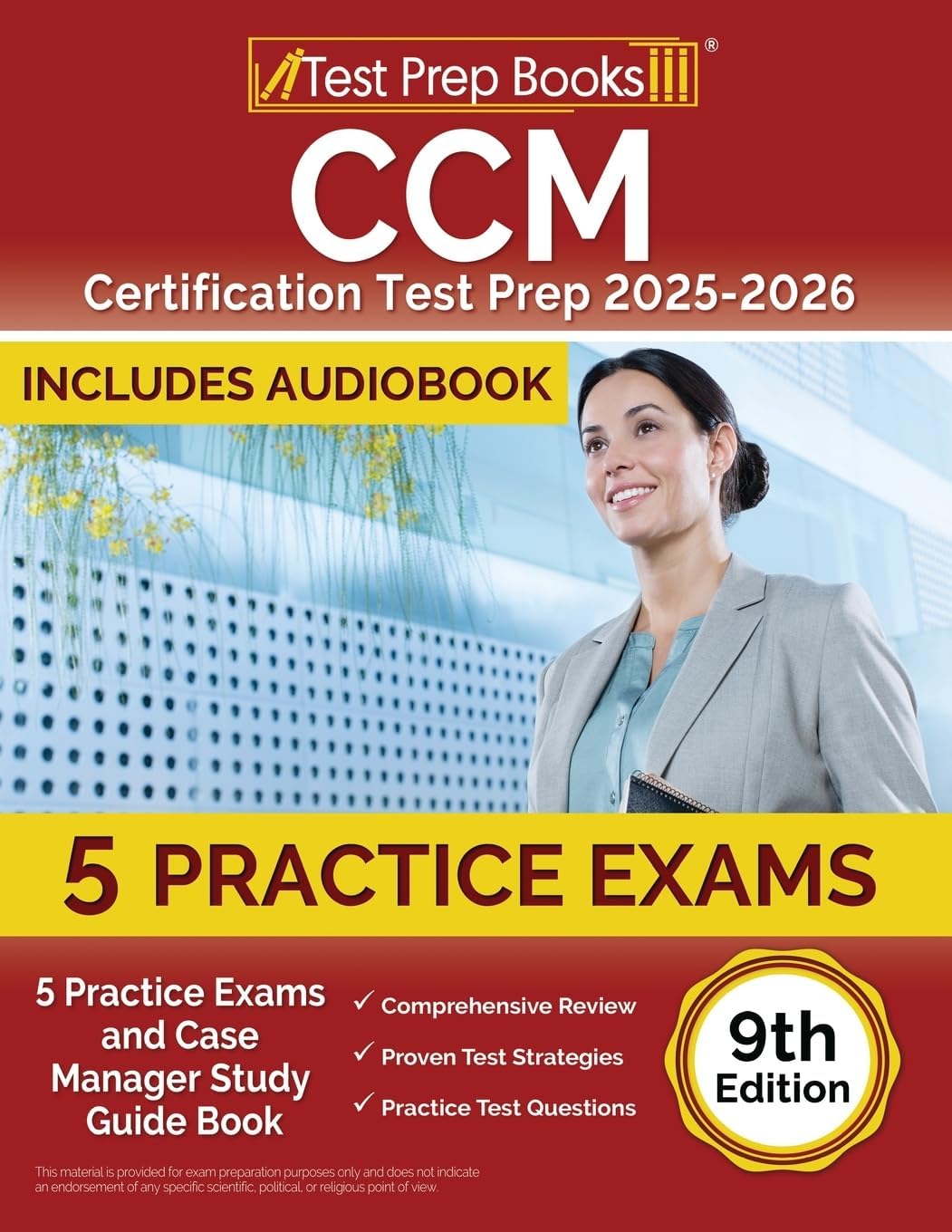 CCM Certification Test Prep: Practice Exams and Case Manager Study Guide Book: [9th Edition]