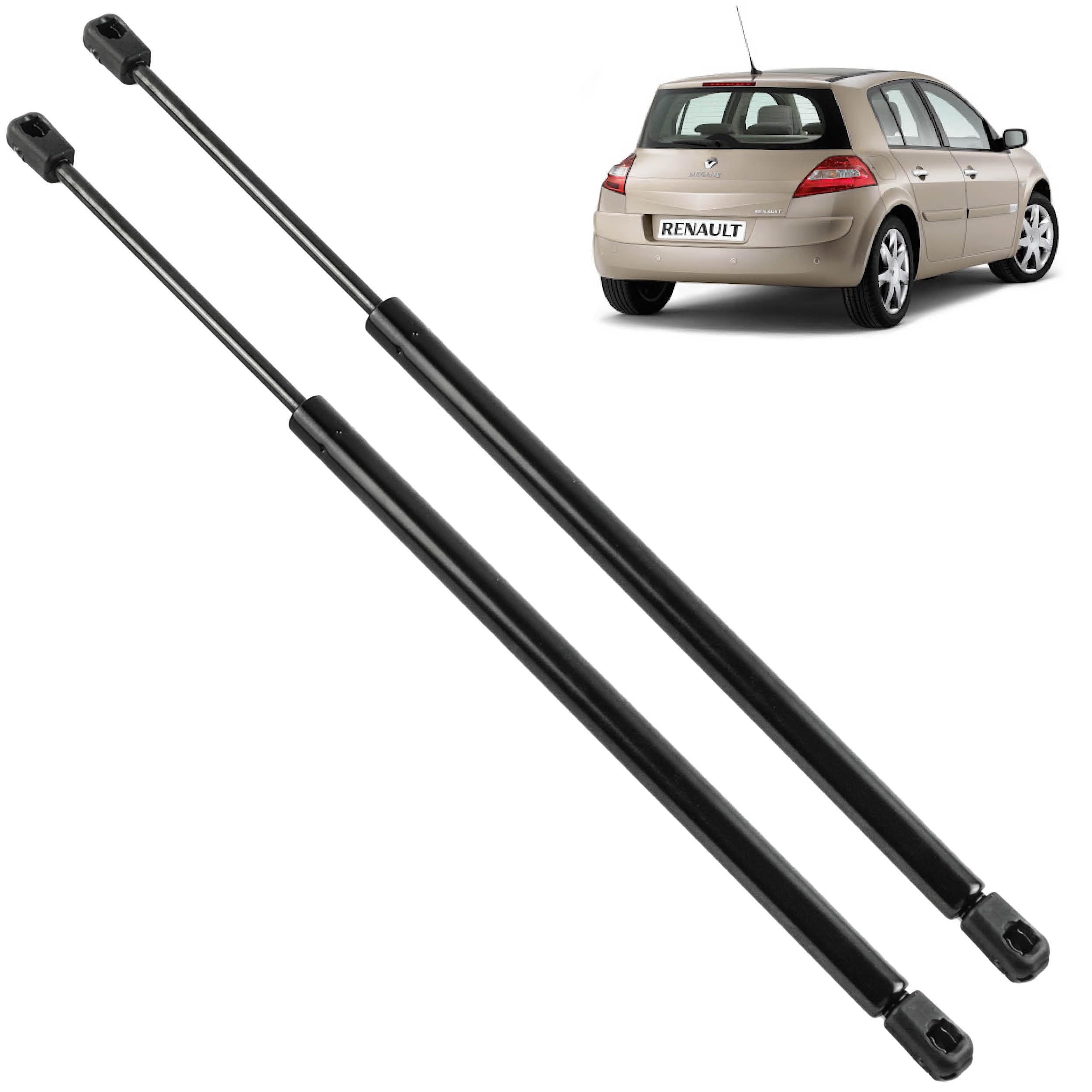 2 verins de coffre compatibles pour Megane 2 (2002-2008) Vérins de hayon | 8200051750