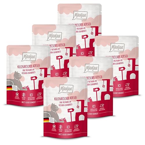 MjAMjAM - Comida húmeda Premium para Gatos - Quetschie