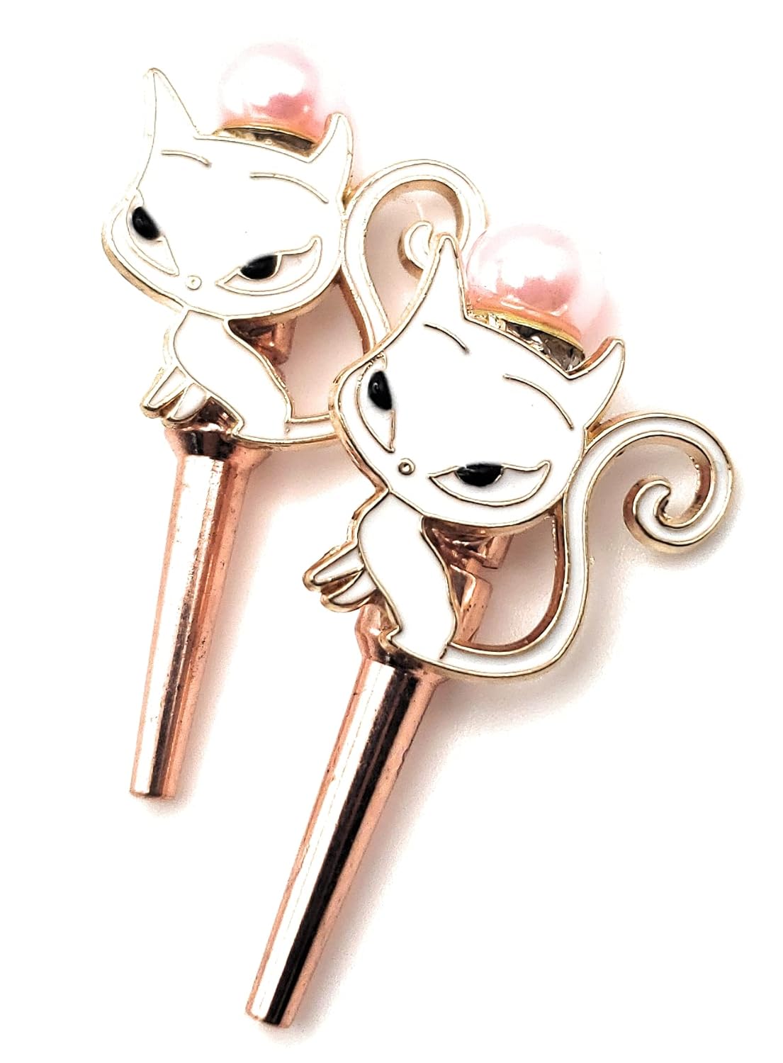 White Kitty Cribbage Pegs Handmade Products