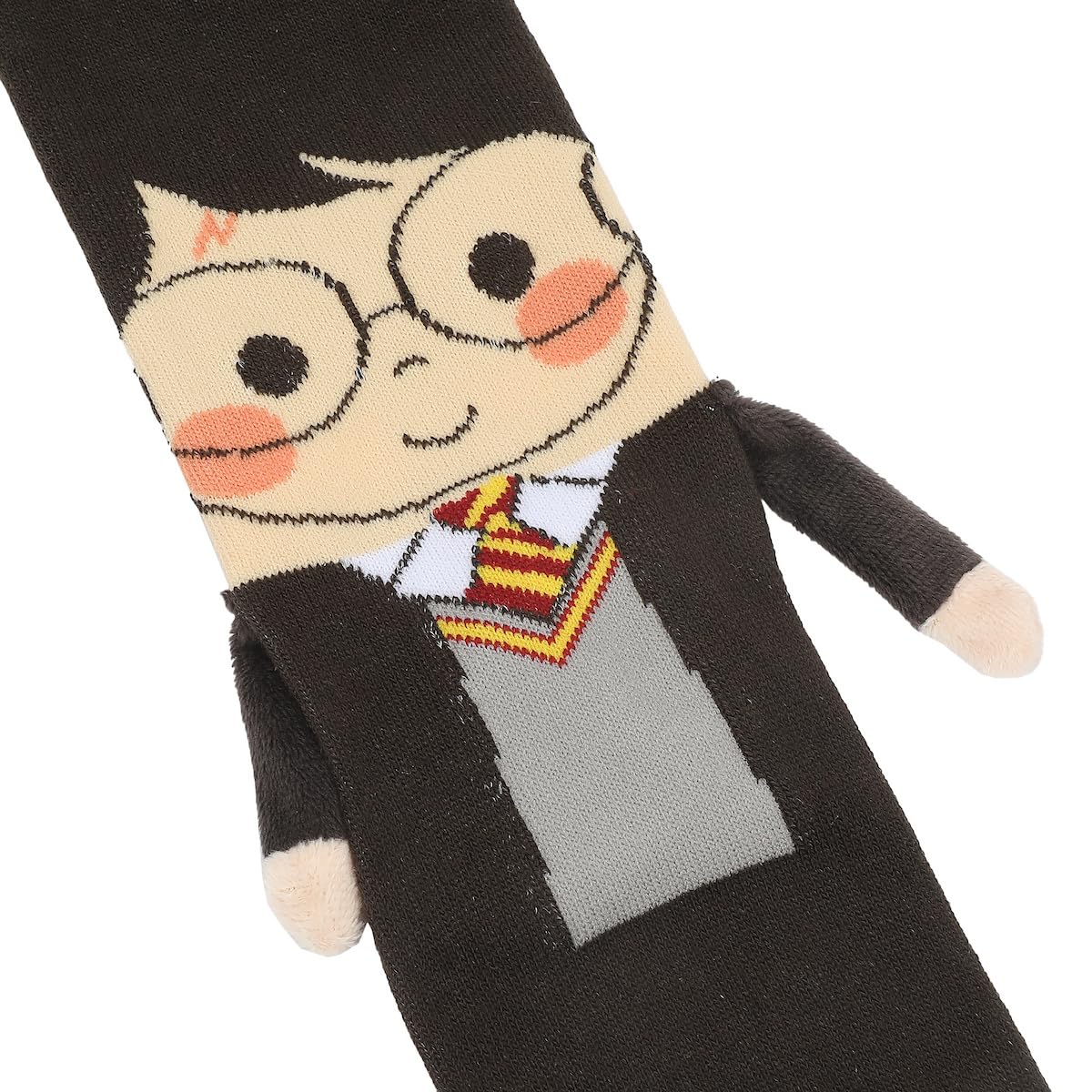 Bioworld Harry Potter Harry & Hagrid - Calcetines casuales para mujer con brazos 3D