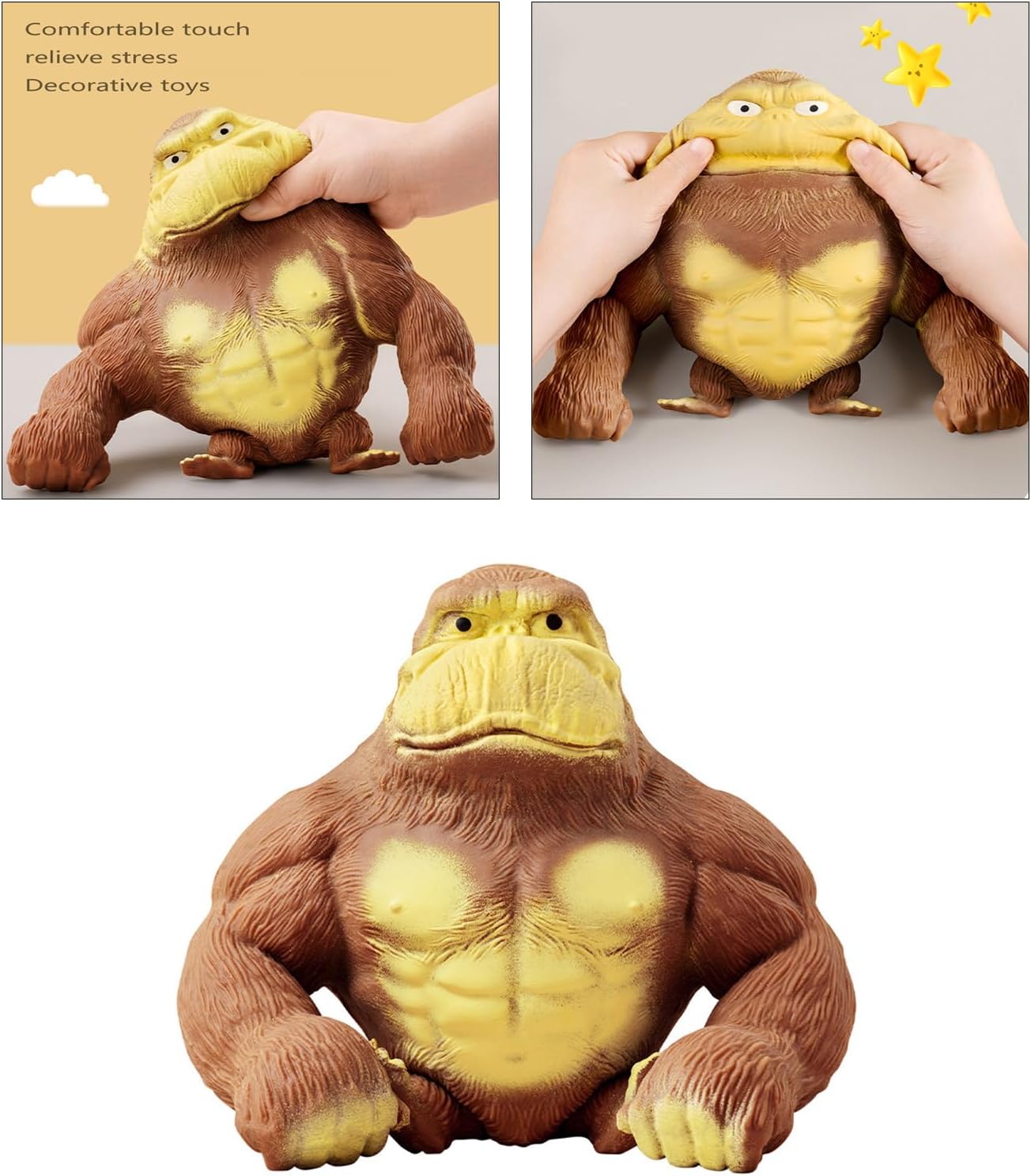 Squeeze Toy Sensory Animal Figurines Stress Relief Figurine for Toddler Adults Birthday Gift Toy Adults for Teens