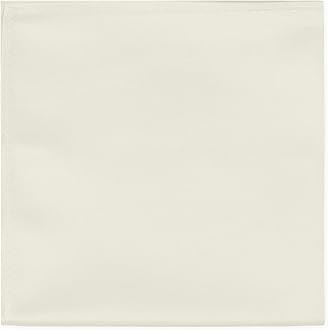 Jacob Alexander Men's Pocket Square Solid Color Handkerchief