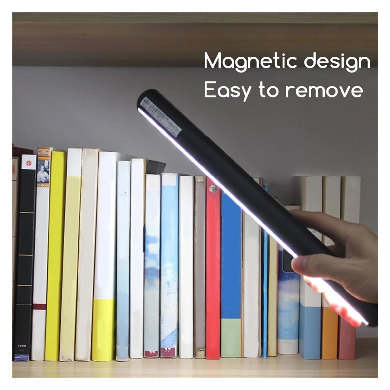 Luci Esposizione Per Quadri Luminosità regolabile USB ricaricabile Cornice for freccette Display artistico for gioielli Luce for immagini a LED wireless con luce a specchio remota