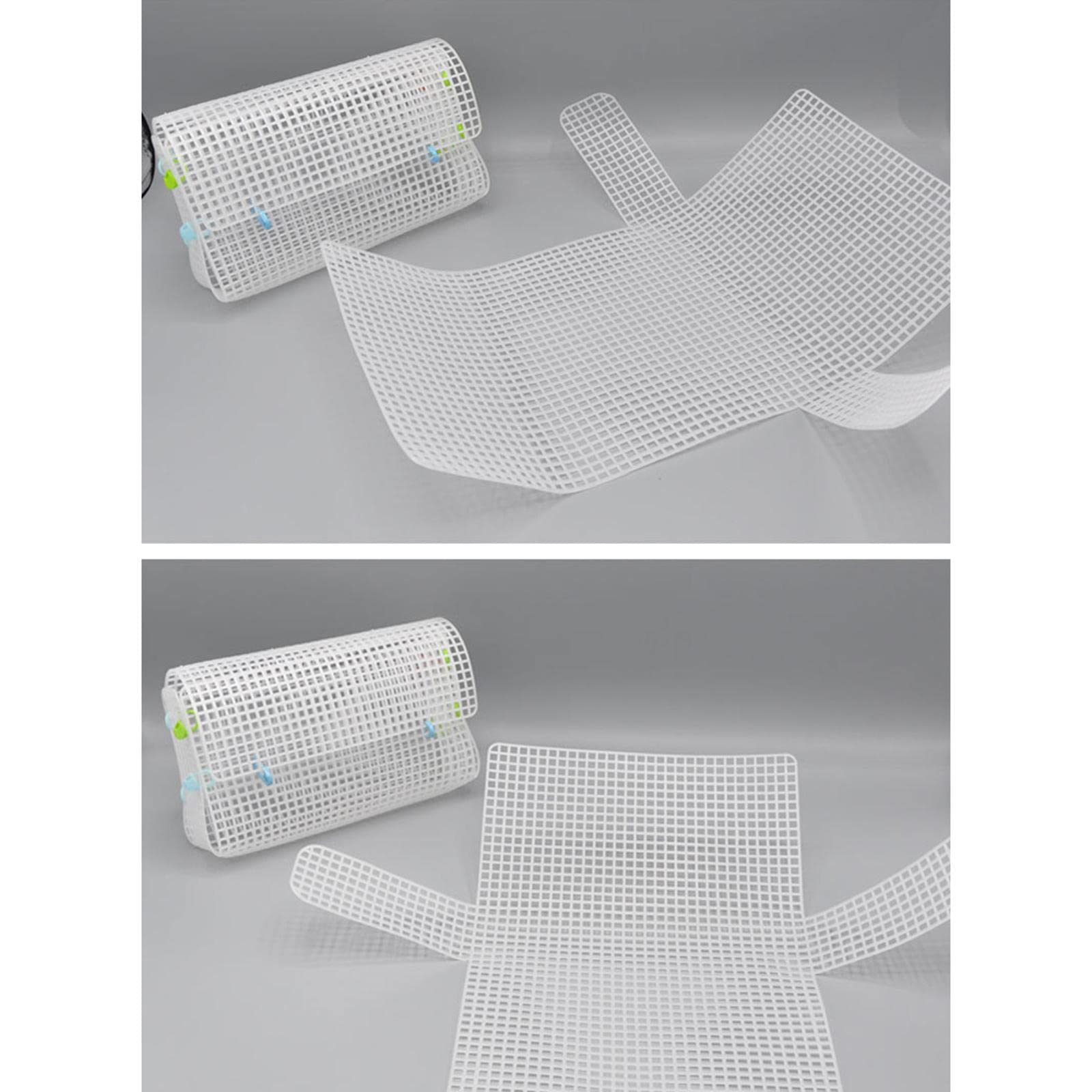 bnf® 6 x Mesh Clear PVC Canvas Sheets for Bag Embroidery Knit Purse Deerlet Crafts | Needlecrafts & Yarn | Rug Making | Latch Hooking | Latch Hooking Kits-image-33