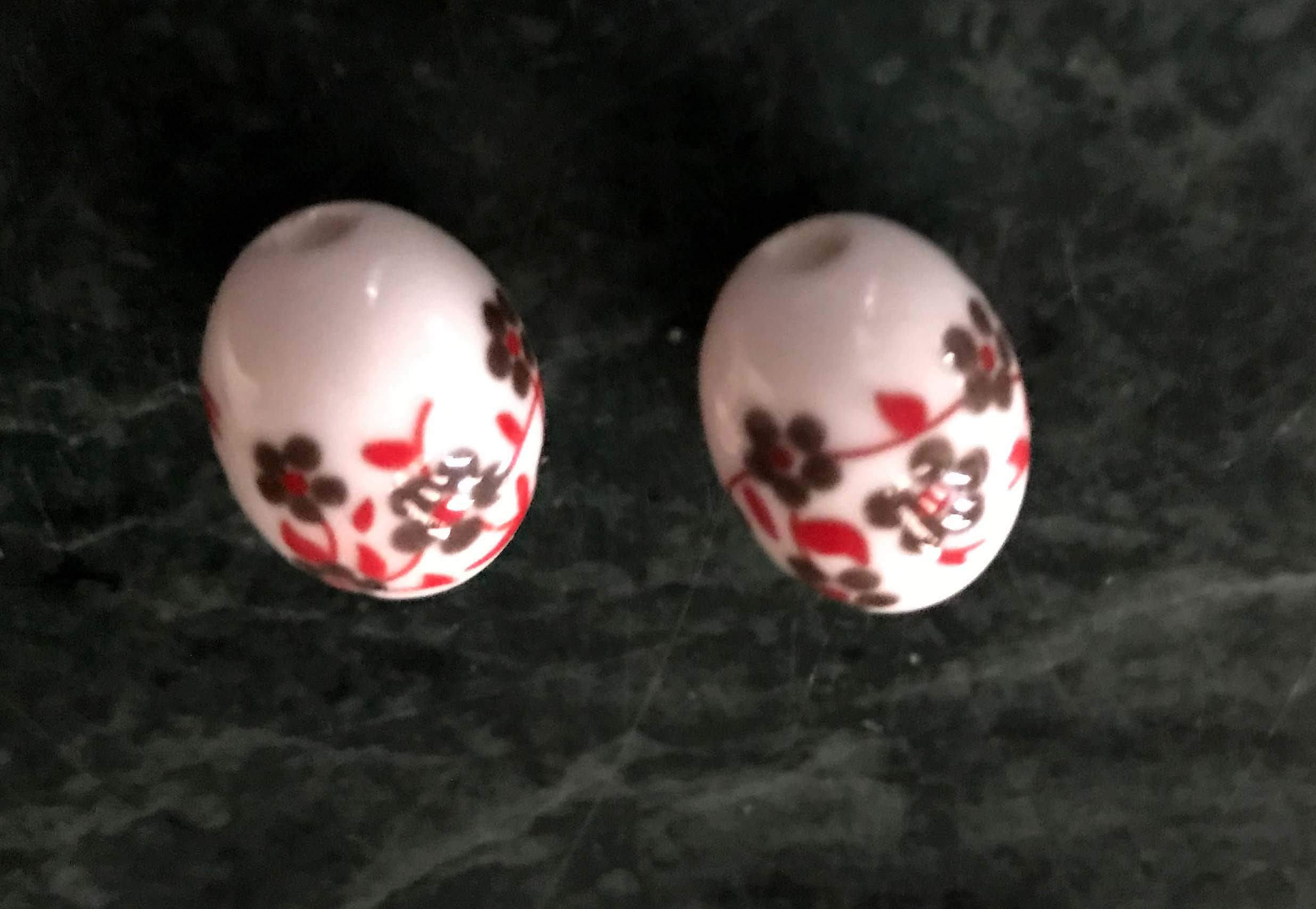 2 Tuning Beads Designer Sitar Manka Oval Shapped Barun Roy Style Beautiful - Image 2