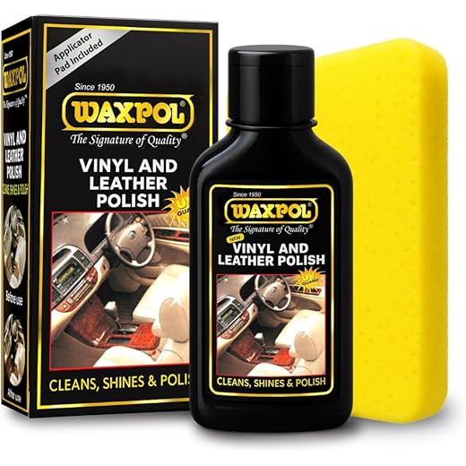 Waxpol Vinyl & Leather Polish 125 ml