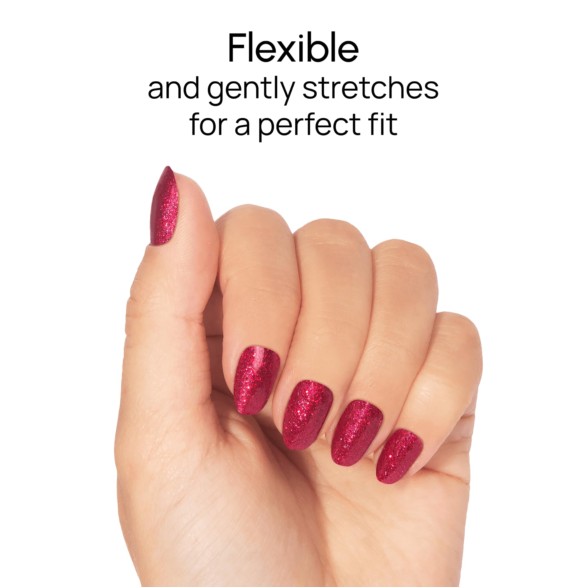 Amazon.com : Color Street Cherry on Top Nail Strips - Ruby Red
