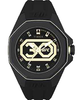 TIMEX/UFC/コラボ/時計/別注/オクタゴン/限定/8角形/デイデイト/黒 There are new faces in the Octagon, just in time for