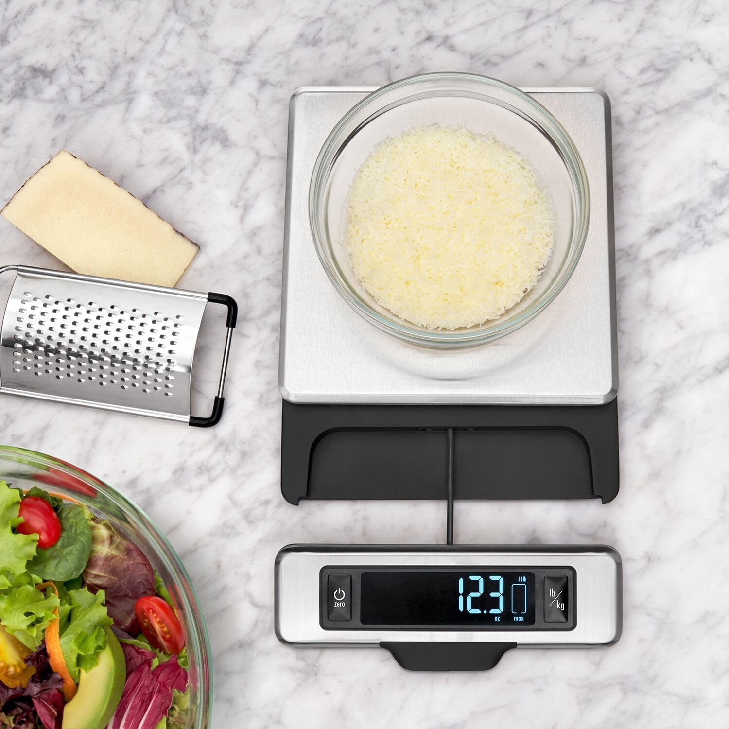 OXO Food Scale - Precise Measurements & Easy Use -3 OXO Food Scale - Precise Measurements & Easy Use -3