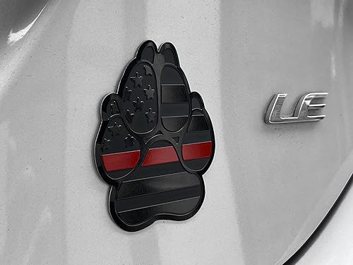 Vista 15 de eVerHITCH Emblema de guardabarros de metal para autos, camiones (3 x 4 pulgadas, negro con línea azul)