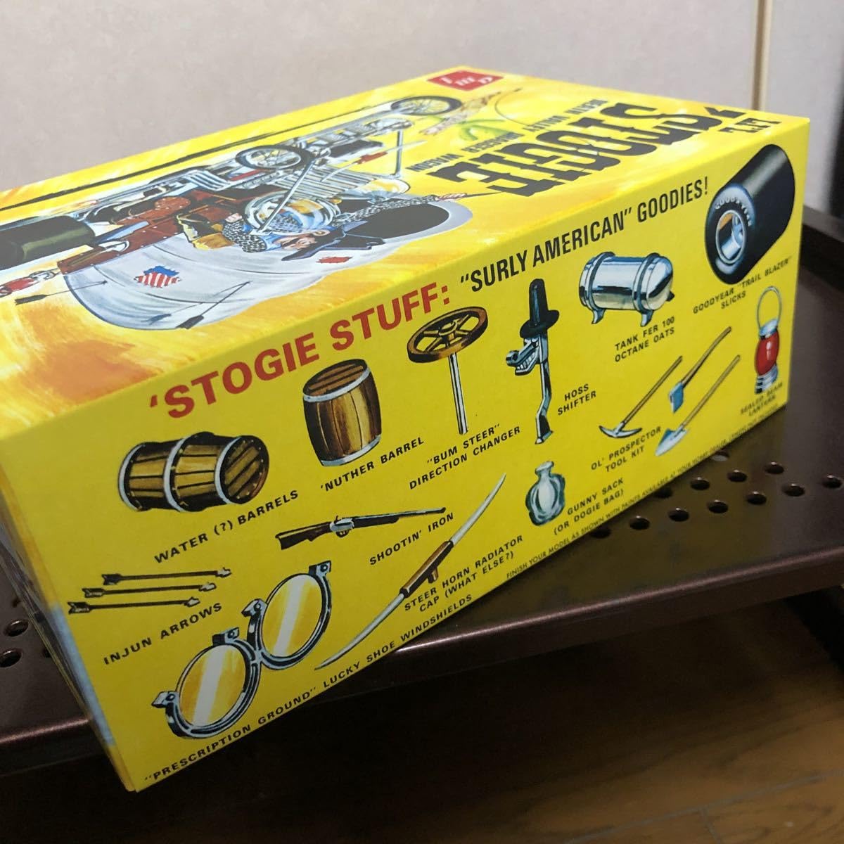 Amazon.co.jp: 280 AMT STOGIE 1/25 幌馬車ホットロッド プラモデル 