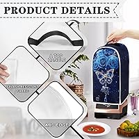 Vista 238 de doginthehole Hummingbird Blender Covers for Kitchen, Washable Appliance Covers Anti Fingerprint Stain Resistant Polyester Blender Dust Cover