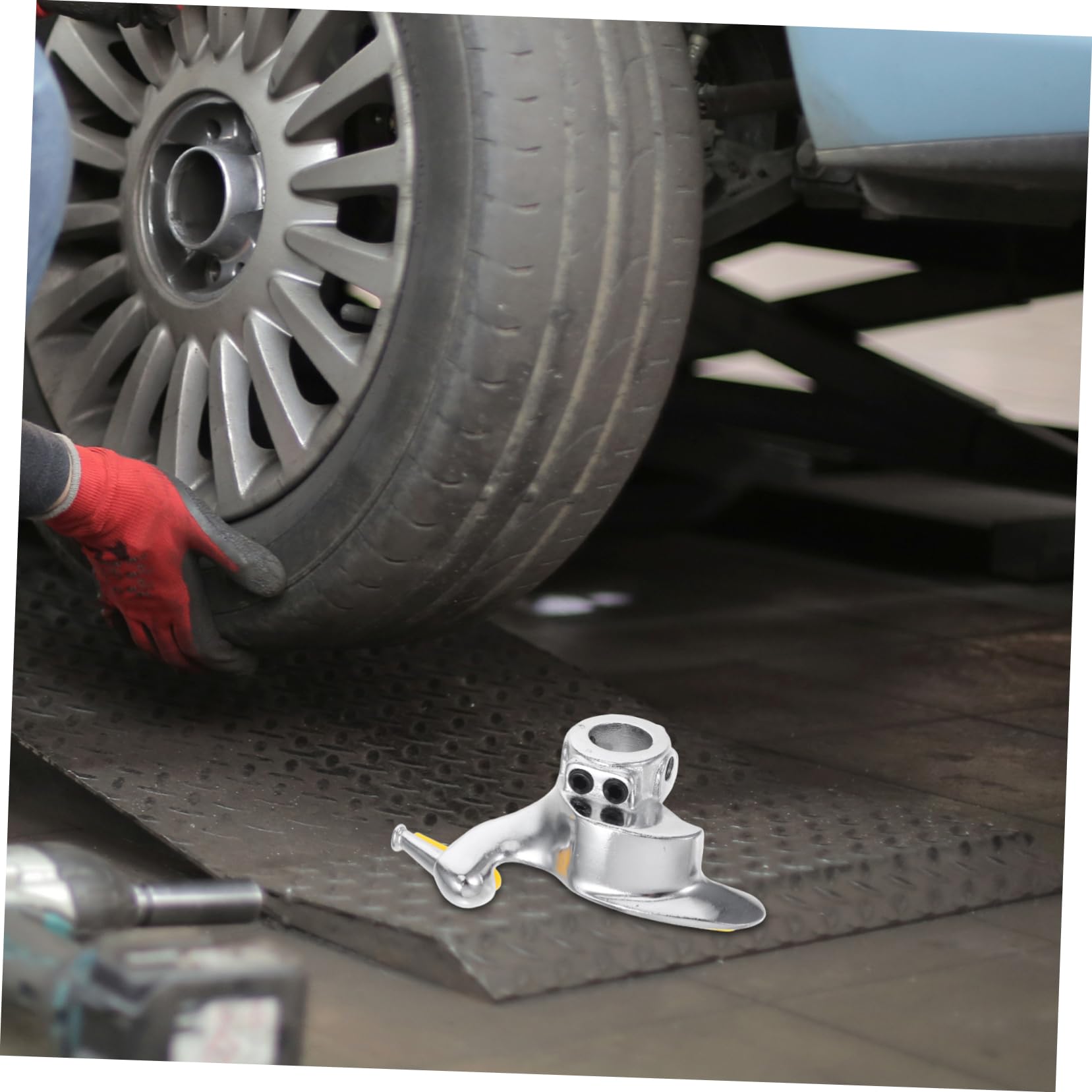 Cabilock Utensile Per Smontagomme Manuale in Acciaio Fuso Testa Di Per Smontaggio Pneumatici Attrezzo Per Cambio Gomme Veicoli Smontagomme Per Pneumatici Auto