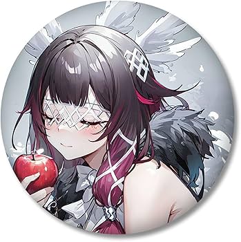 Amazon.co.jp: 原神 バッジ コロンビーナ 少女 缶バッジ ブローチ