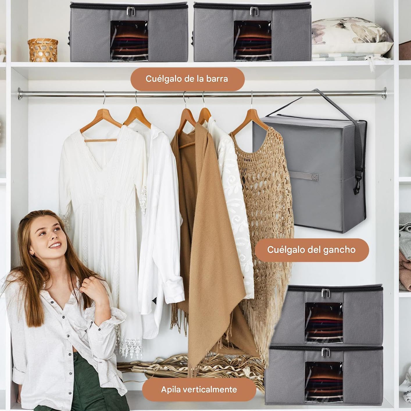 Genérico Sombrerera de Almacenamiento y Organización para Gorras | Transportador De Sombreros De Ala Ancha Para Viajes para Hogar, Dormitorio, Armario, Vestidor, Viajes y Vacaciones