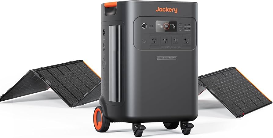 Amazon.com : Jackery Solar Generator 5000 Plus with 500W