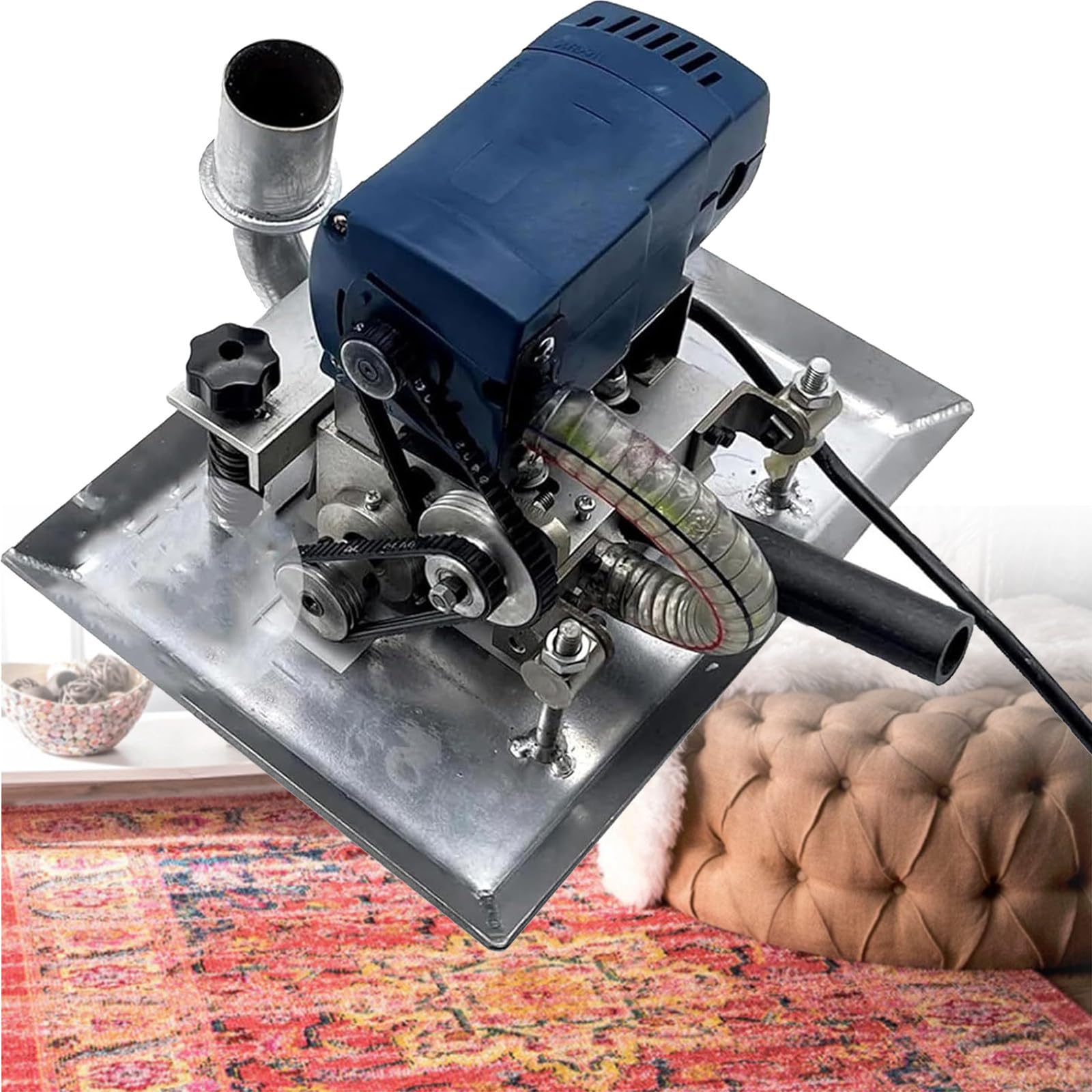 ylpddmm Carpet Trimmer, Flat Rug Shearing Machine,10000 RPM, Carpet Carving Clippers for Handmade Rug Clean and Tufted Rug, for Household