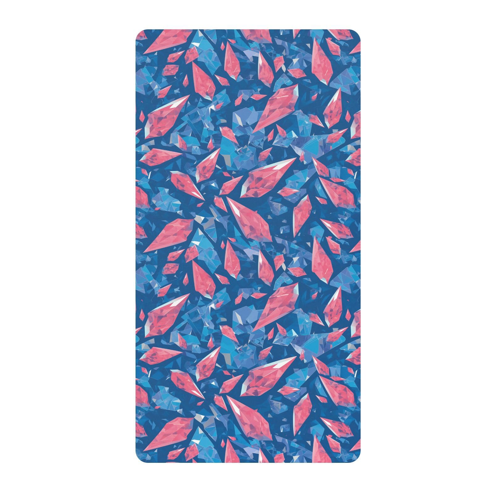 Parure de lit berceau coton Red and Blue Gems pour chambre bébé cosy