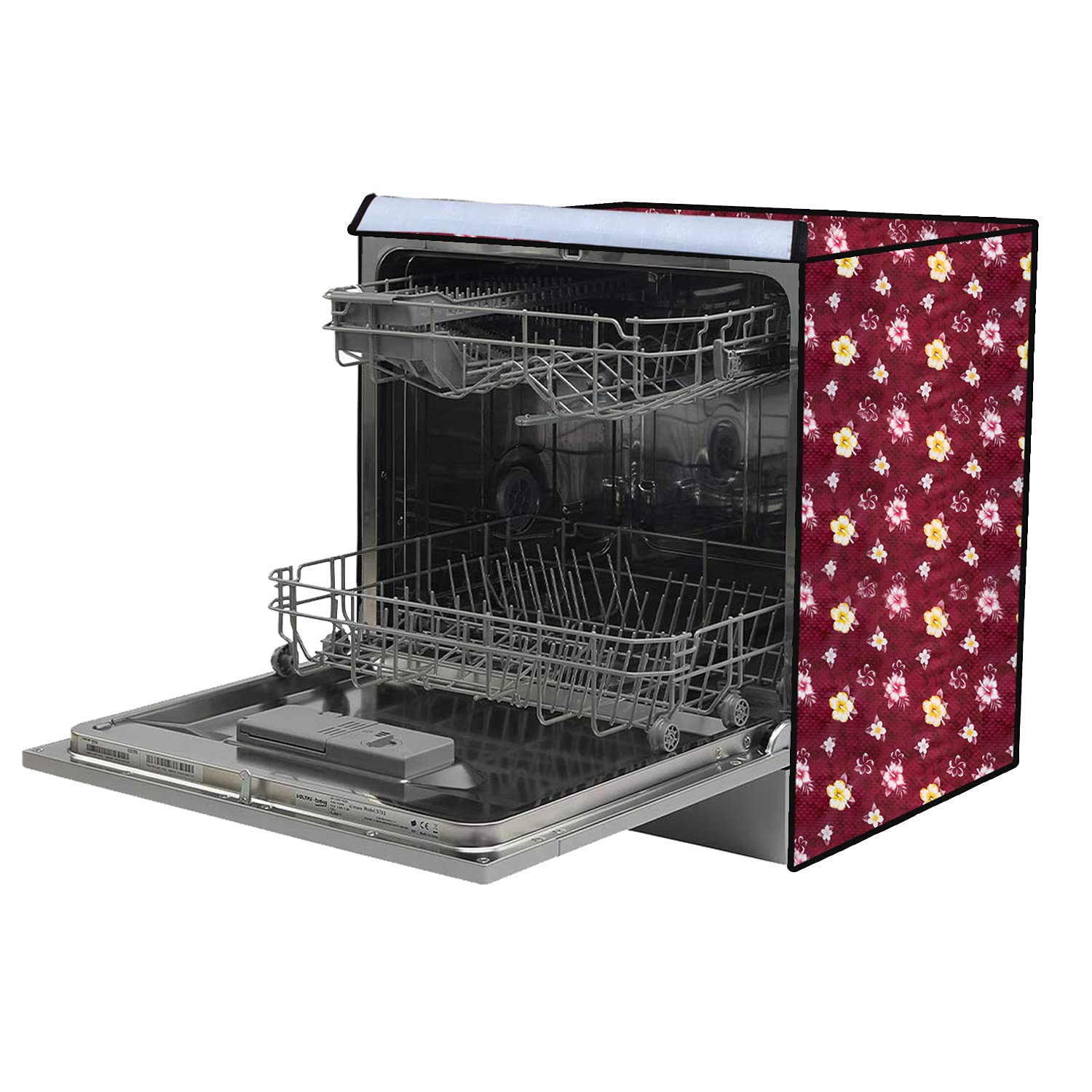 Wings Star Waterproof Dishwasher Cover for Voltas Beko 8 Place Table Top (DT8S), KUM88