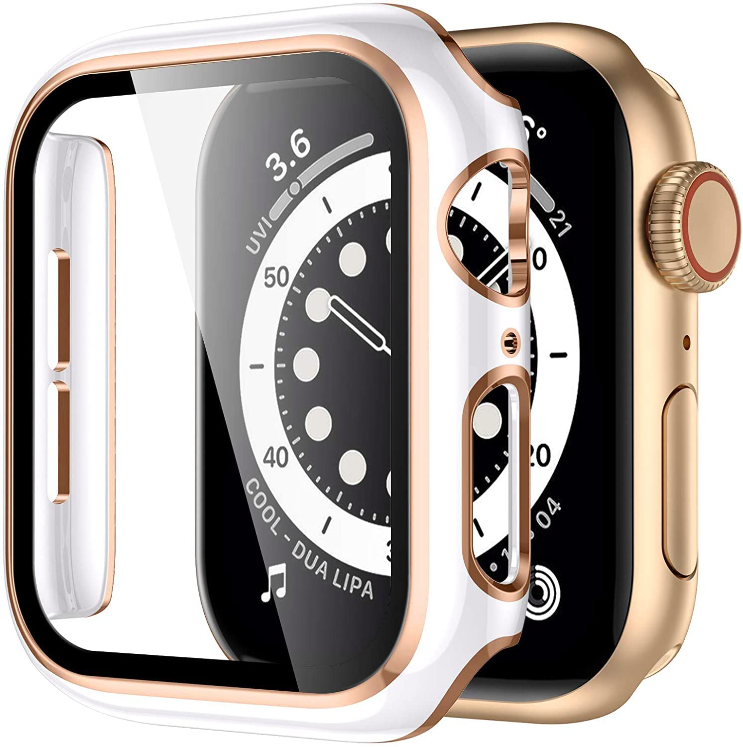 Évitez les rayures sur Apple Watch 40mm avec cette coque intégrale PC - 8