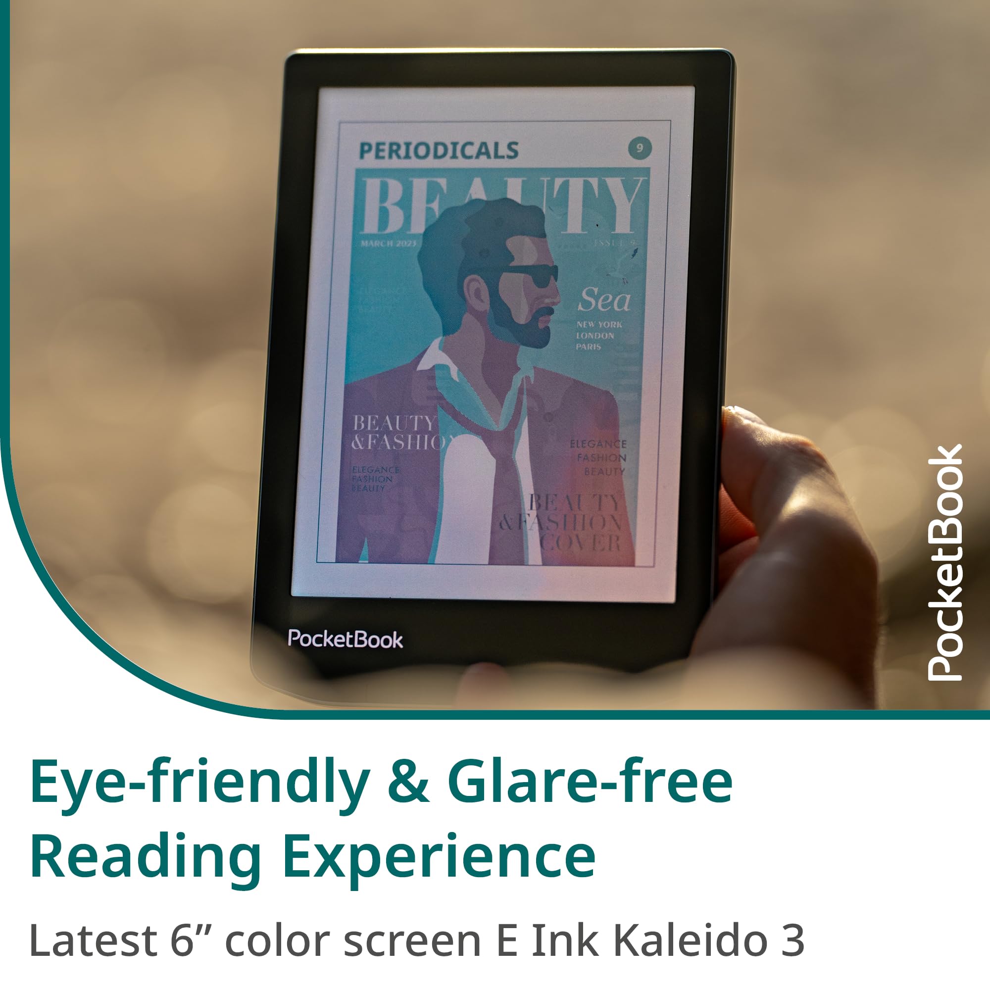PocketBook Ebook Verse Pro Color 634 6 E-Ink Kaleido 3 16GB Wi-Fi