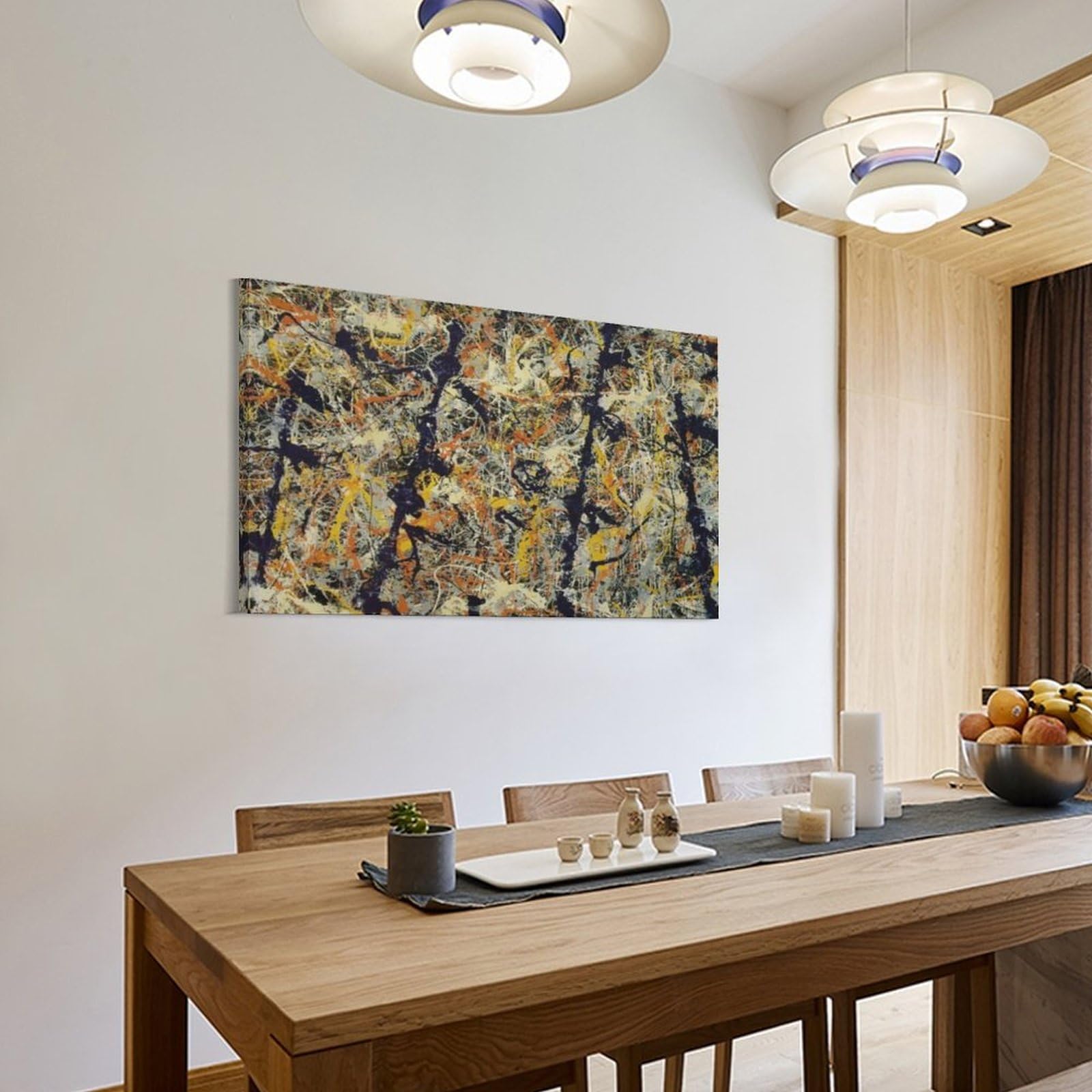 Amazon.co.jp: ジャクソン・ポロック画家の作品《ブルーポールズ