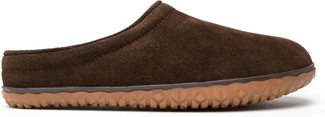 Minnetonka Men's Taylor Suede Indoor/Outdoor Slippers