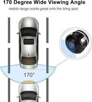 CICMOD Mini Rear View Camera Car Universal