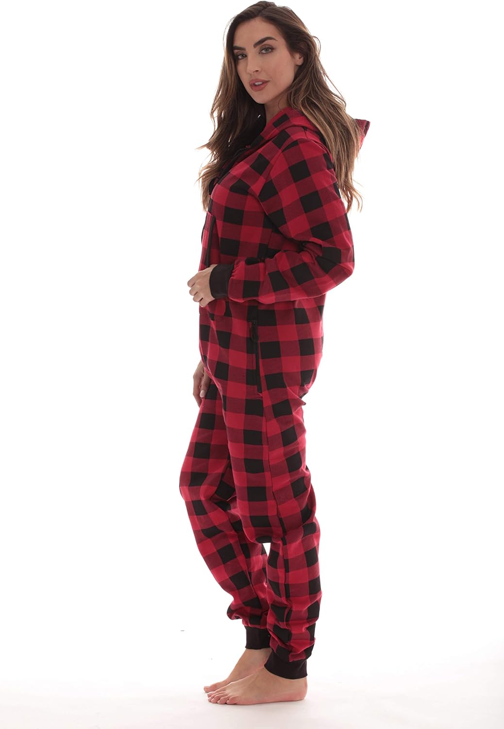 #followme Adult Christmas Onesie for Women Jumpsuit One-Piece Pajamas - Image 3