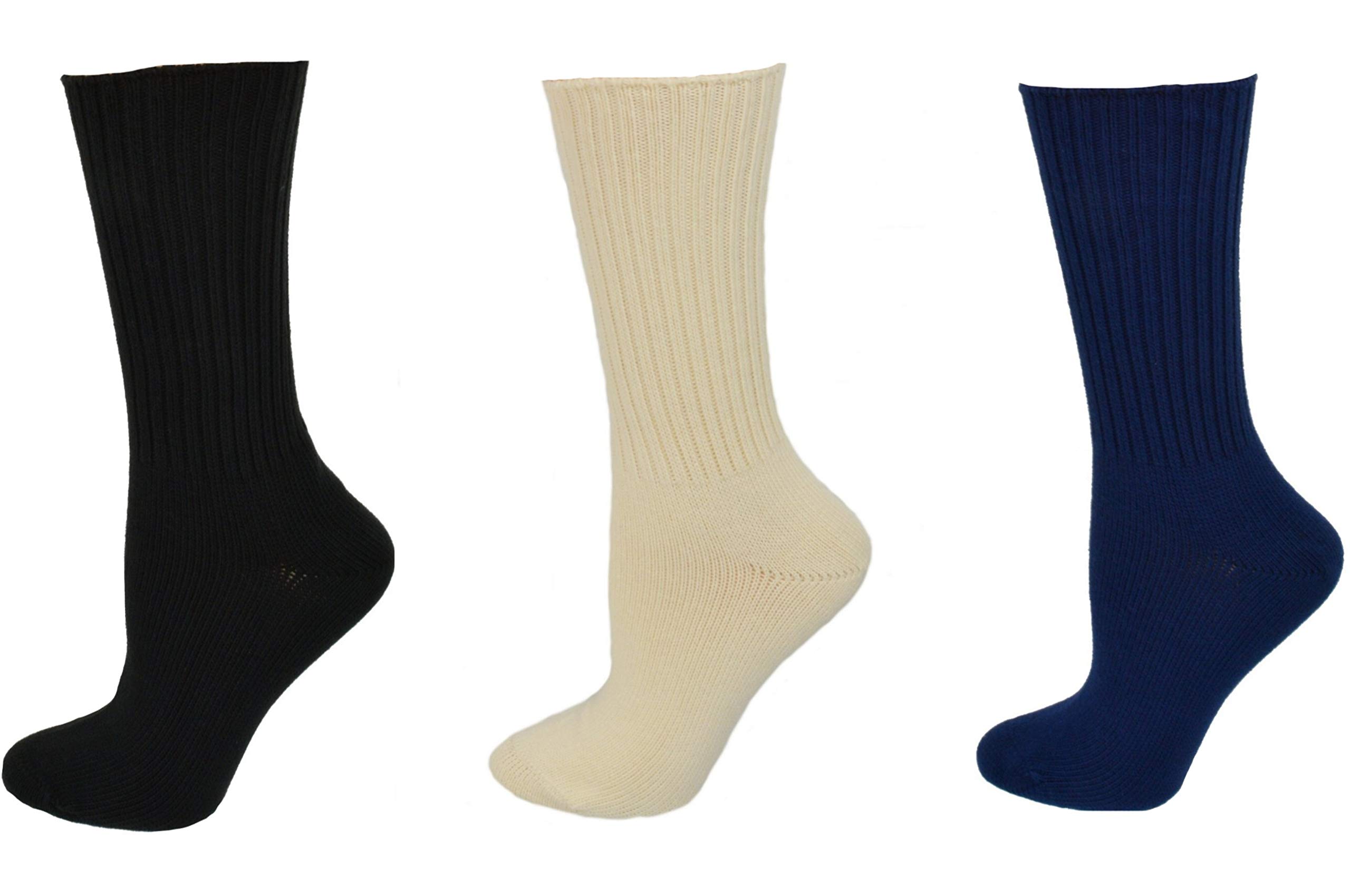 Birkenstock - Chaussettes unisexes en coton côtelé - Blanc