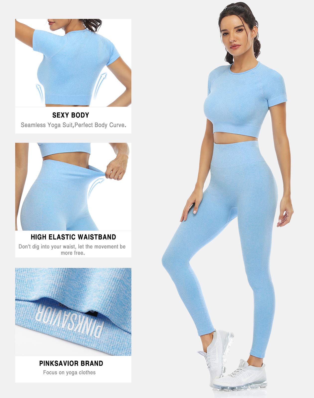 PINKSAVIOR Damen P005 Workout-Sets