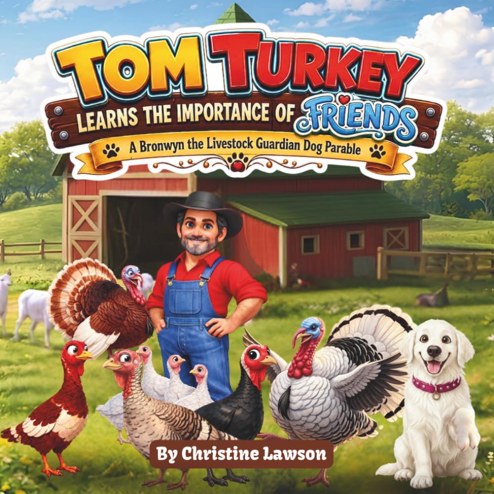 TOM TURKEY LEARNS THE IMPORTANCE OF FRIENDS: A Bronwyn the Livestock Guardian Dog Parable
