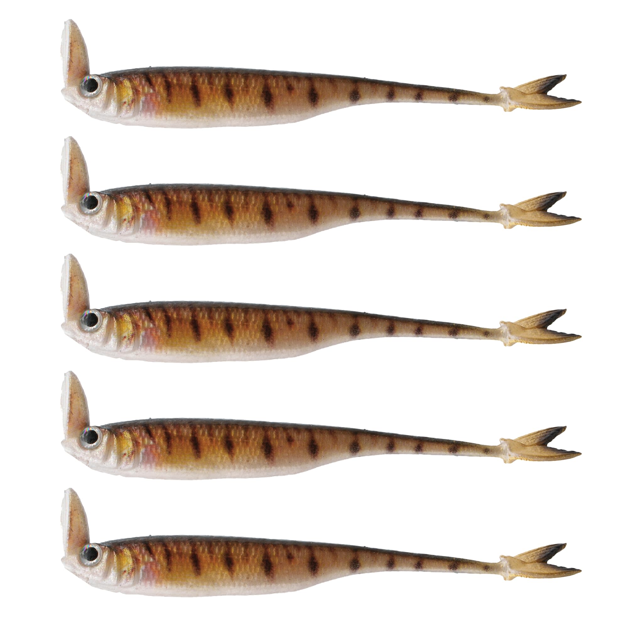 6th Sense – Masterclass Strobe Shaker Forward-Facing Sonar Minnow – Realistic Soft Plastic Bait with Bill-Driven Action – 3.3", 4.0", 5.0" – Finesse