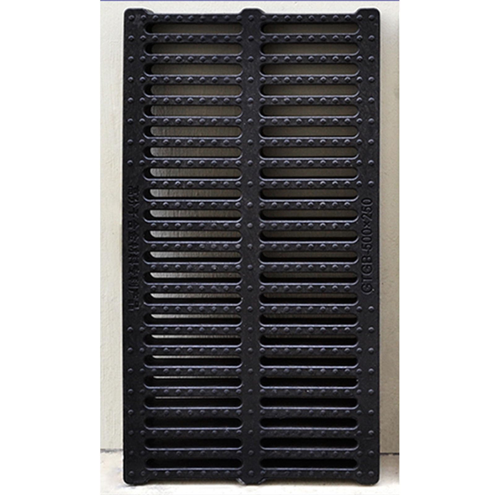 LWJSOCP Trench Drain Grate Cover Only, Outdoor Channel Cover Drainage Grates Rectangle Storm Rain Sewage Systems for Driveway Deck Bathroom Sink Concrete, Hides Reservoirs Can Be Cut (Colo