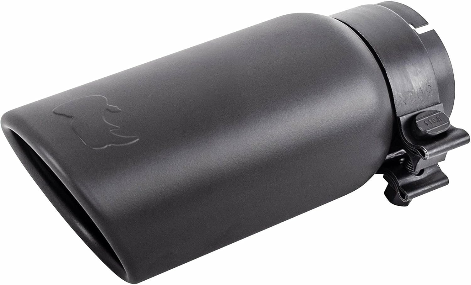 Go Rhino Exhaust Tip | Stainless Steel, Black | GRT234410B | Fits 2 ¾" Diameter Exhaust Tubes