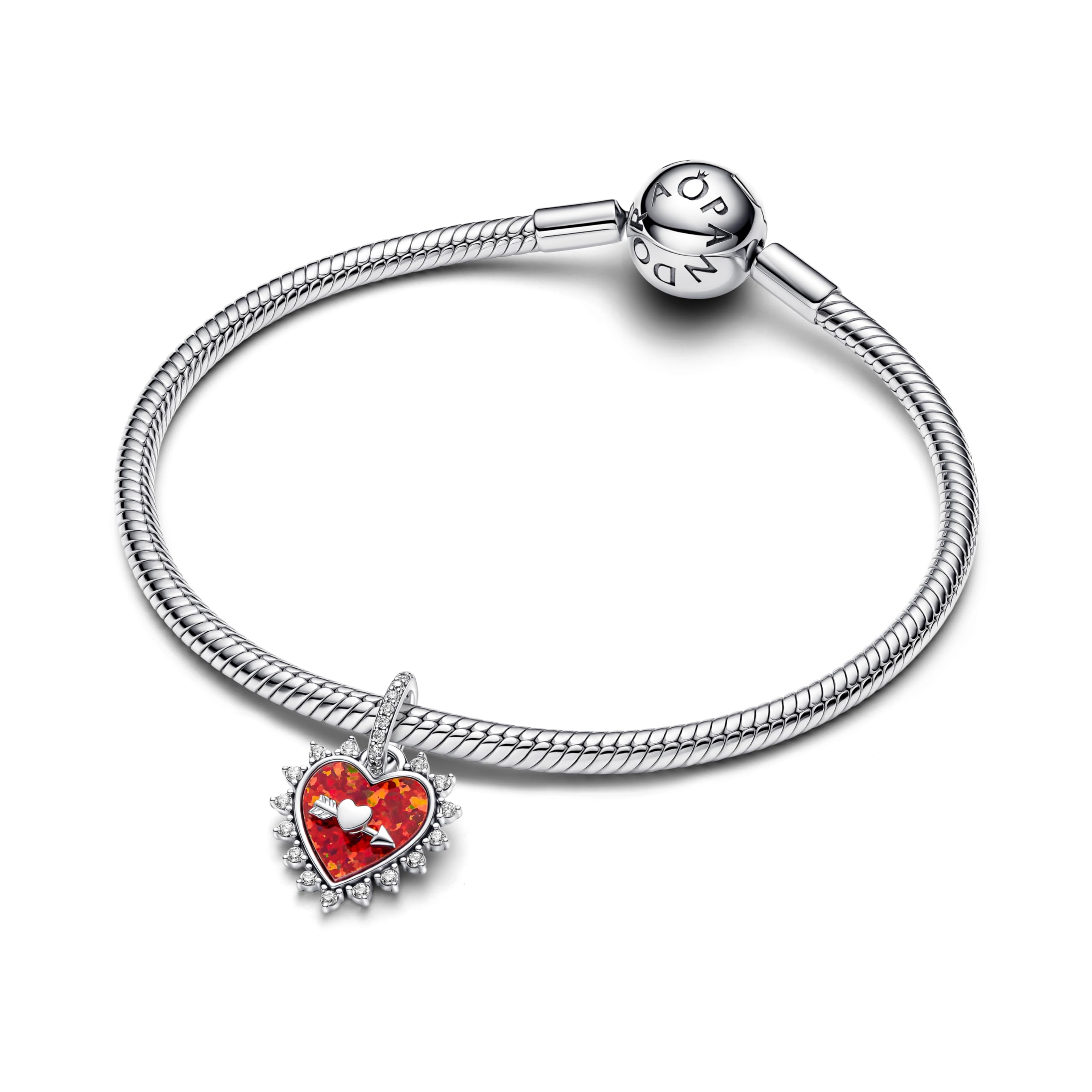 Charm colgante Pandora 793667C01 Flecha corazón