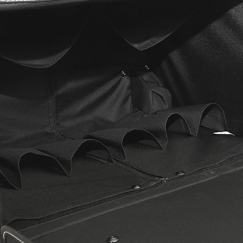 Miniatura 4 de Stark - Bolsa de herramientas rodante de 20 pulgadas, bolsa de herramientas portátil resistente, asa telescópica, organizador de almacenamiento,