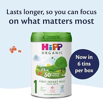 HiPP Organic 1 First Infant Milk from Birth 800g