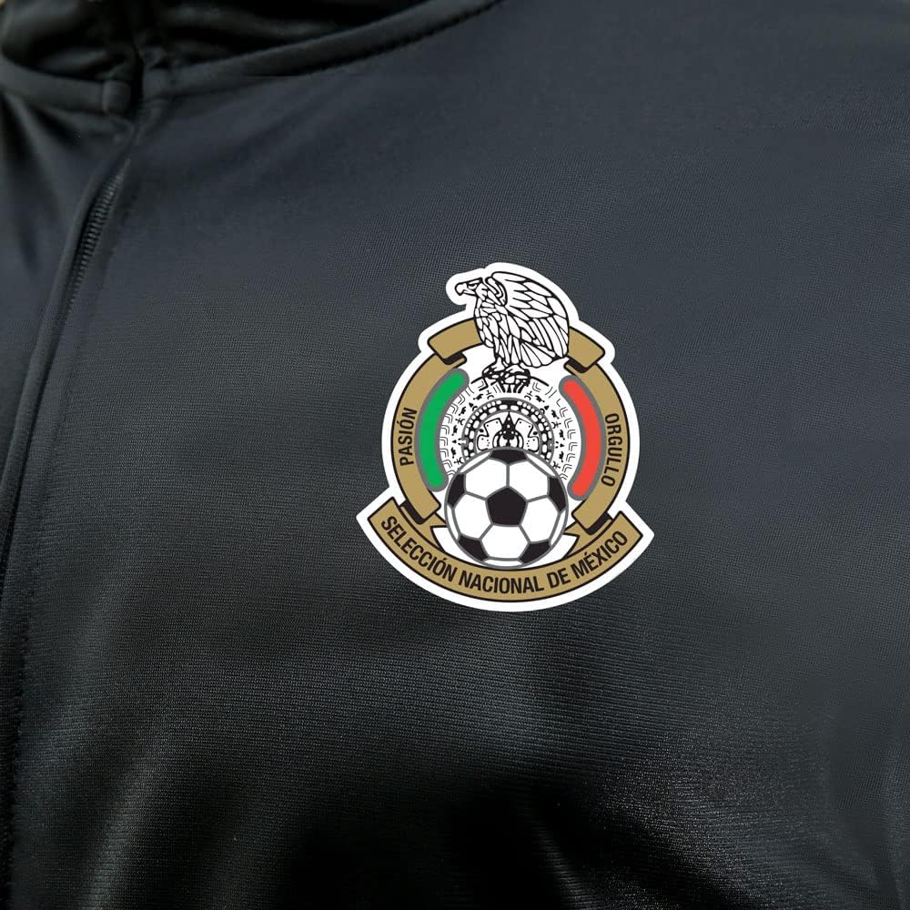 Icon Sports Soccer Track Jacket – Official Men’s World Football Club Team Full Zip Up Active Casual Adult Training Top