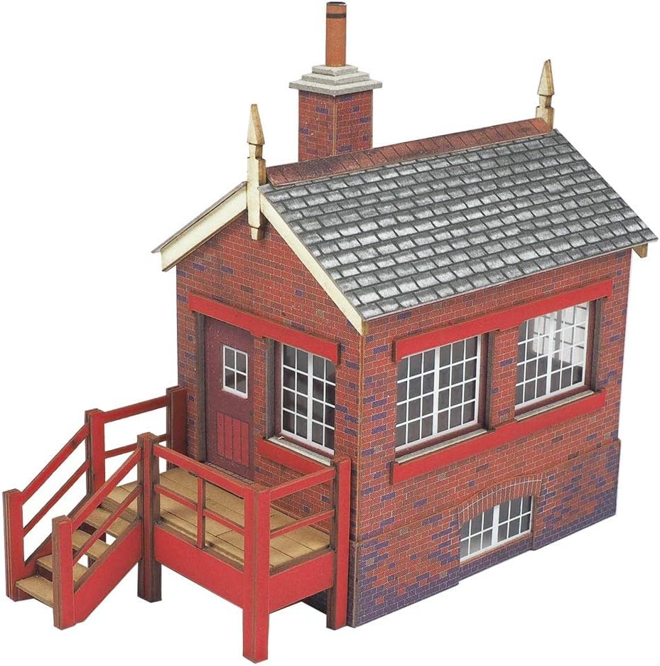 Metcalfe PO430 Small Signal Box 00/HO Scale Card kit