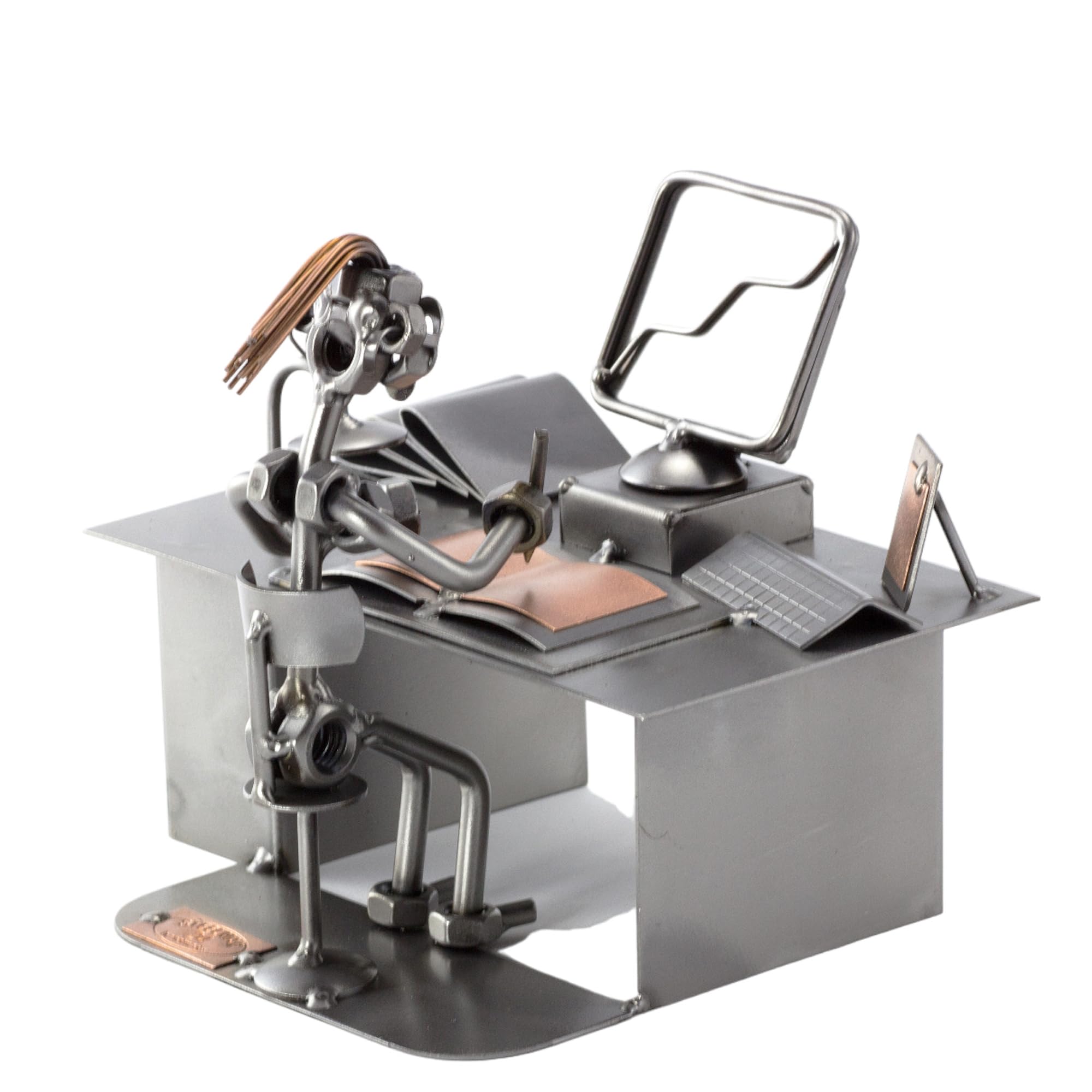 Steelman24 Schraubenmännchen PC Computer (Frau) mit persönlicher Gravur