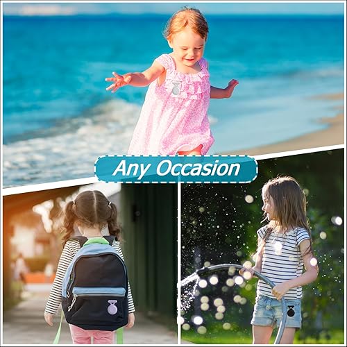 Miniatura 6 de Funda impermeable para Airtag para niños, compatible con Apple Airtag, funda de silicona para rastreador GPS oculto con broche de alfiler, funda