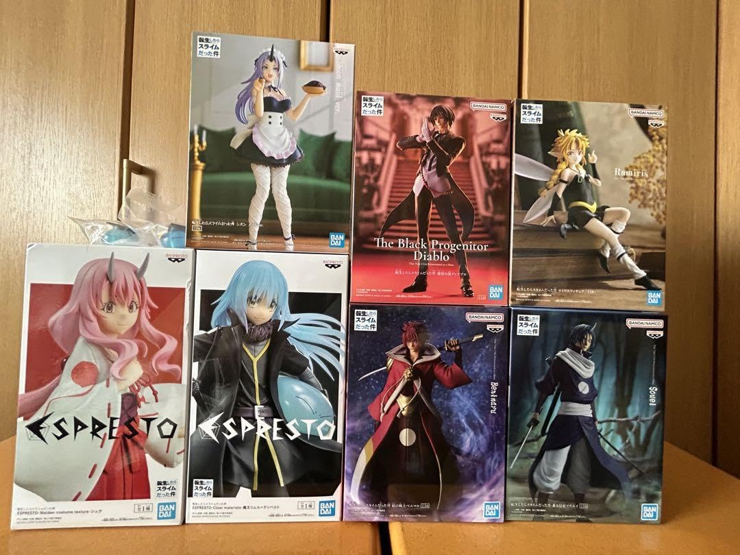 Amazon | 転生したらスライムだった件 美少女フィギュアまとめ売り 7個 