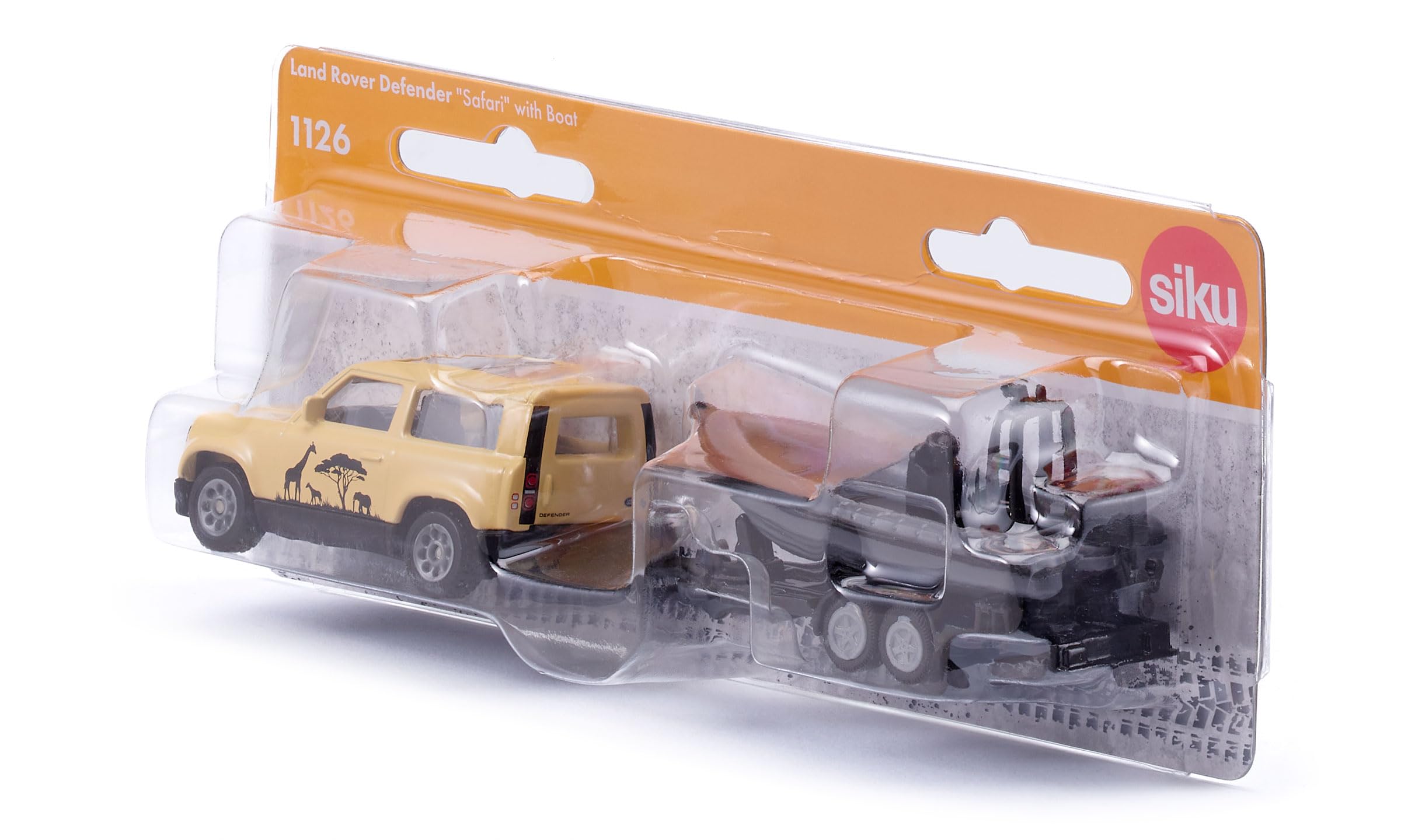Siku Land Rover Defender Safari con Barco