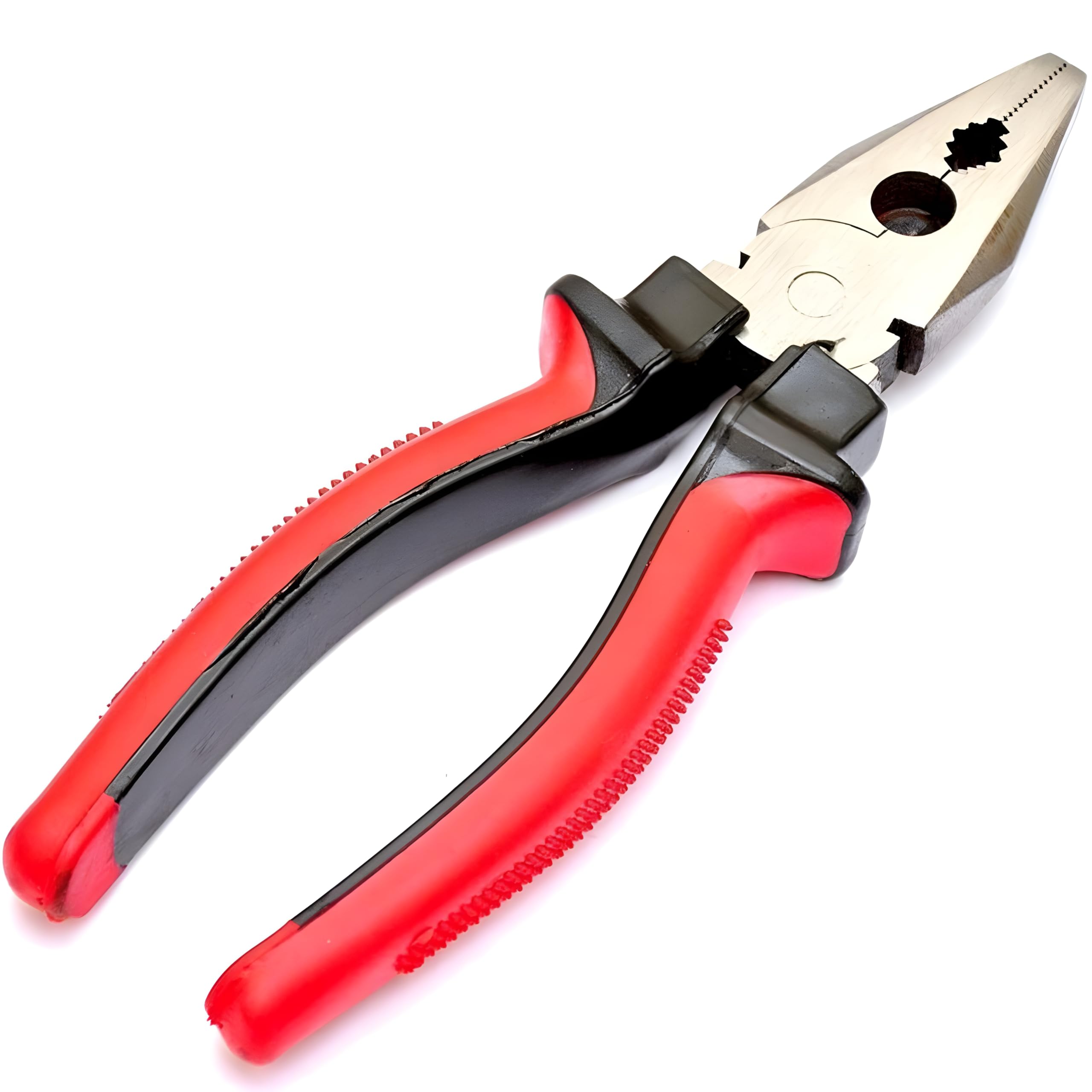 CLAPONE Safe Insulated Combination Plier for All Electrical Applications| Chrome Vanadium | Anti-Slip Grip | Best for Cutting Wires, Gripping, Bending, Pulling Pliers Construction (8 inch - Red) (B0DJ7SZ8DT) Amazon Price History, Amazon Price Tracker