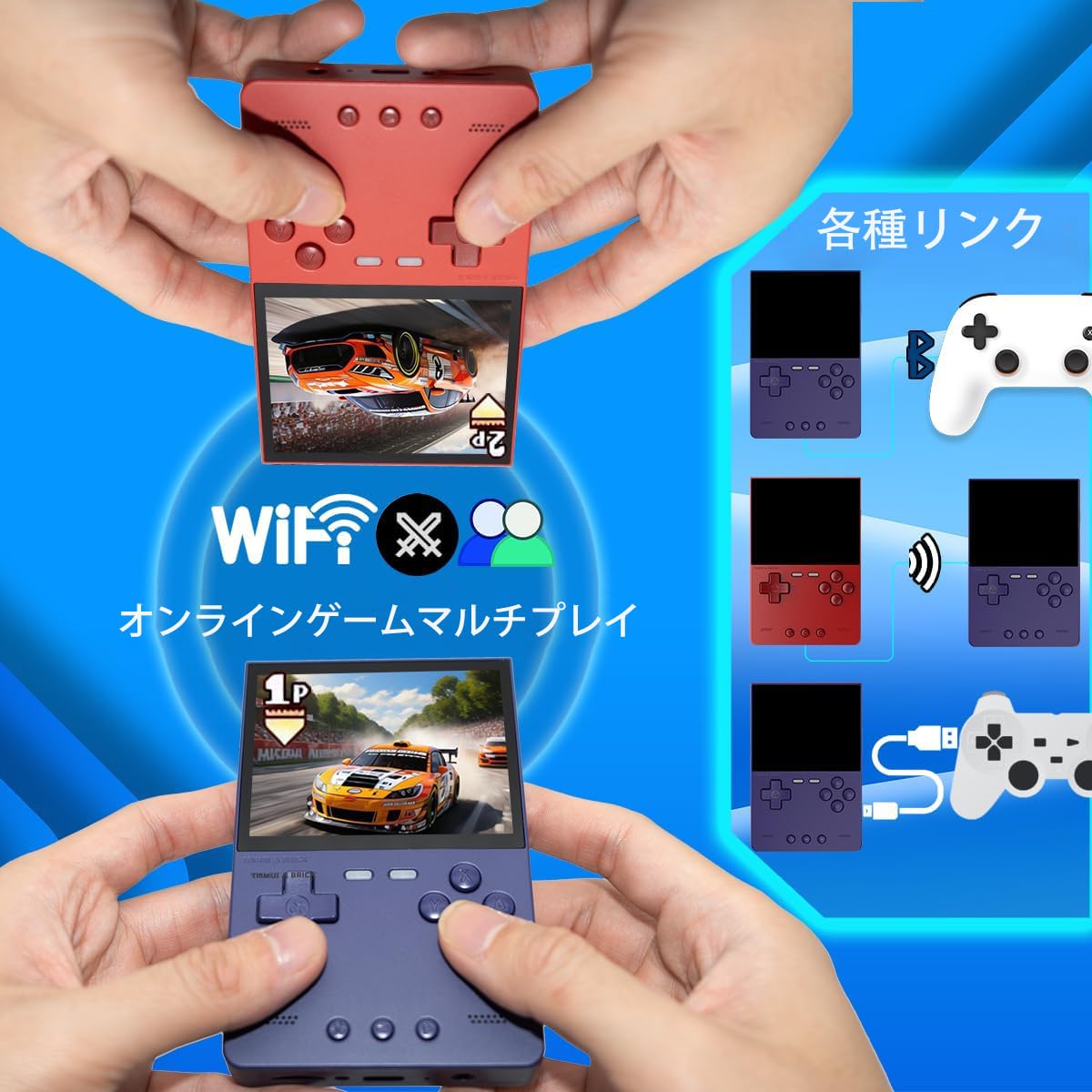 Amazon.co.jp: TRIMUI BRICK ハンドヘルドゲーム機 多種シミュレータ