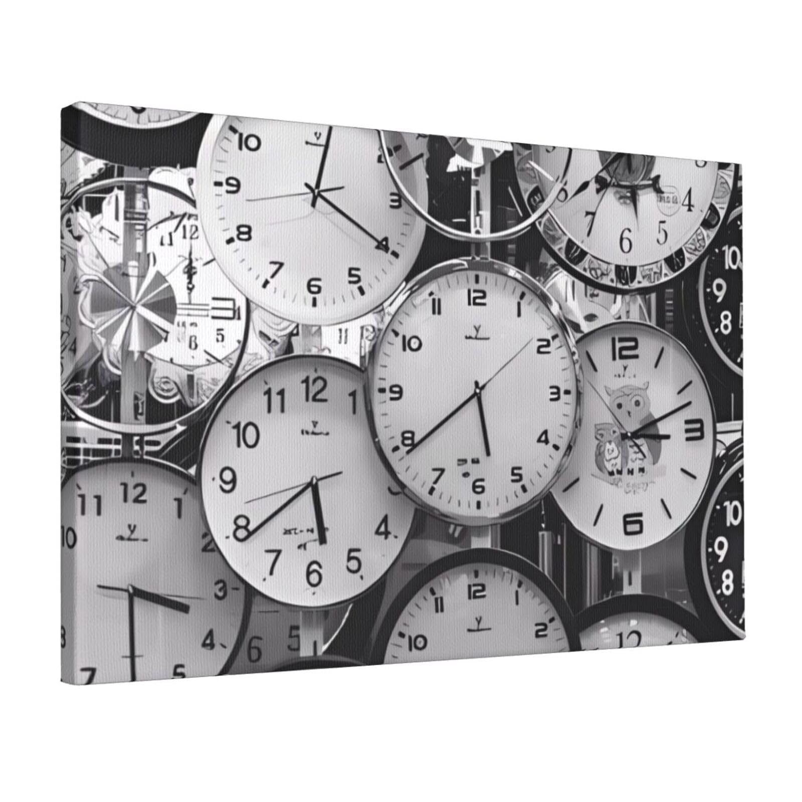 Toile murale moderne DEHIWI sans cadre pour habiller un mur vide de salon ou chambre