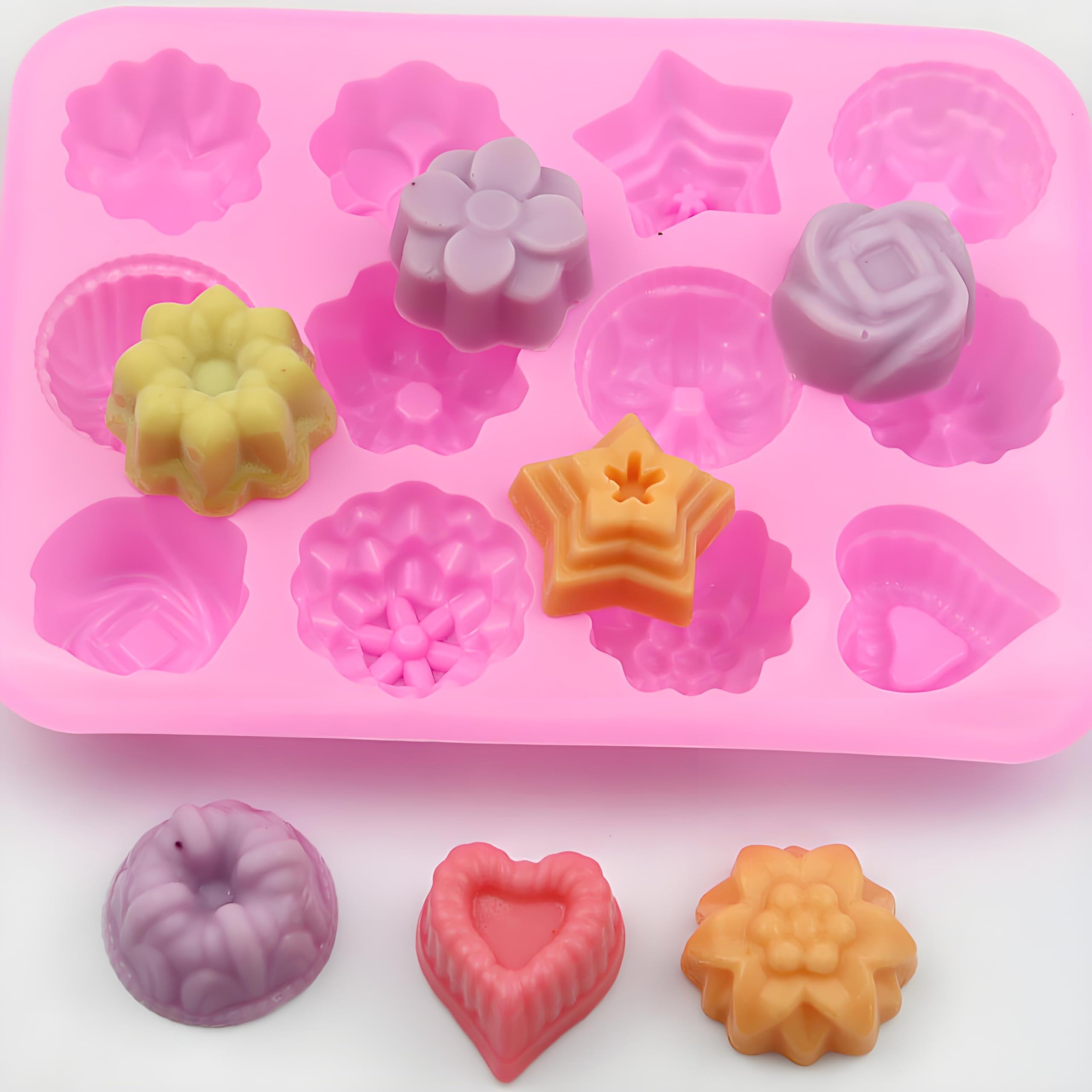 LPAMABA Moule à Chocolat De Noël, 1 Lot De 8 Cavités Moule Silicone Noel Moules à